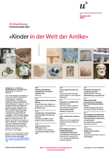 Conférence "Von Knöcheln, Nüssen und Rädchen. Kinderspiele in der Antike", Ulrich Schädler (Musée Suisse du Jeu/ERC Locus Ludi). Online